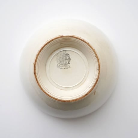Badonviller の 白いカフェオレボウル
