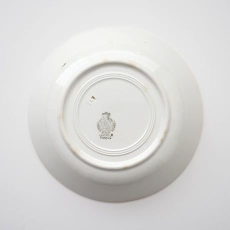 Lunéville 白いスープボウル ①