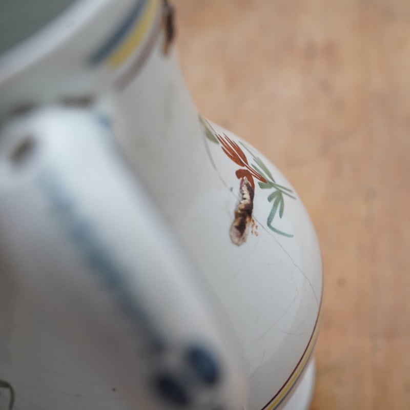 フランス　アンティーク　コンポティエ　LOUIS XV 金継ぎ直し フランス アンティーク コンポティエ LOUIS XV 金継ぎ直し フランス