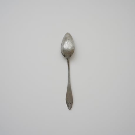 18世紀の錫でできたスプーン ②/とんがり