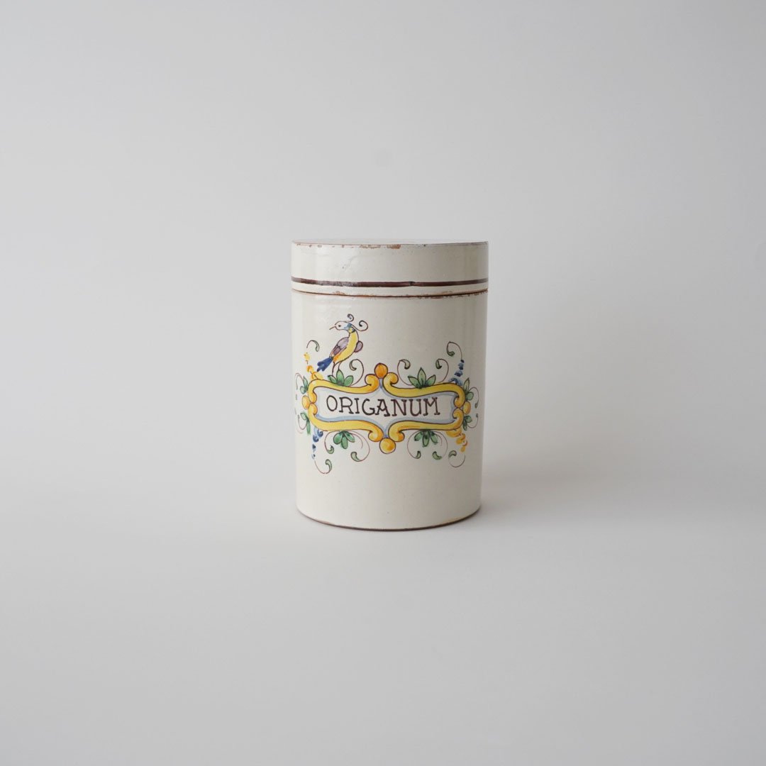 イタリア・薬草壺「ORIGANUM」オレガノ | kiva（キバ）