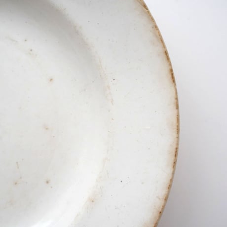 CÉRANORD St Amand 白いスーププレート