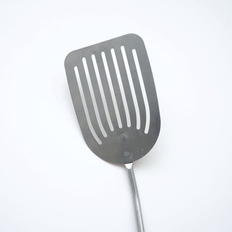 ビンテージ フライ返し・木製ハンドル