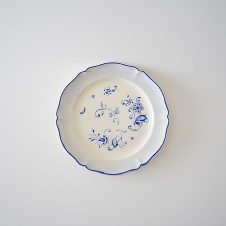 Villeroy & Boch・薄青ケーキ皿⑧