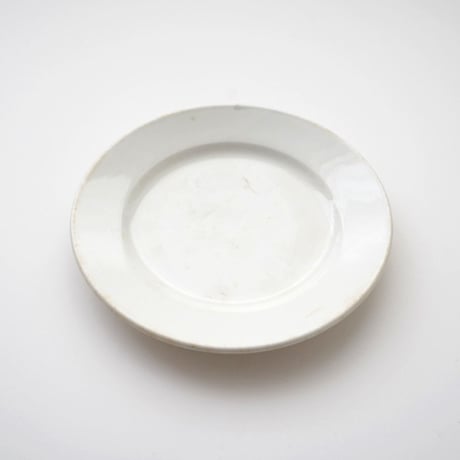 Creil et Montereau 白いディナープレート ①
