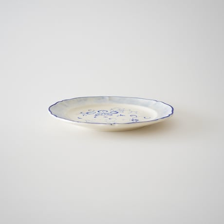 Villeroy & Boch・薄青ケーキ皿④
