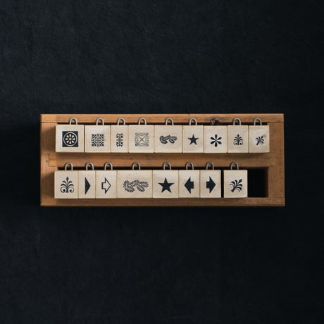 ベルギーの古いスタンプセット
