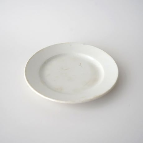 Creil et Montereau 白いディナープレート ①