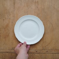 ピロブラン 白磁ケーキプレート