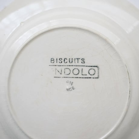 BISCUITS NDOLO 船乗りモチーフ・ビスケット皿