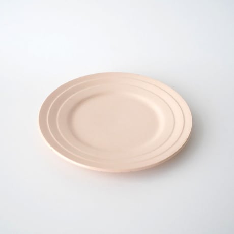 ピンクのケーキ皿 ①