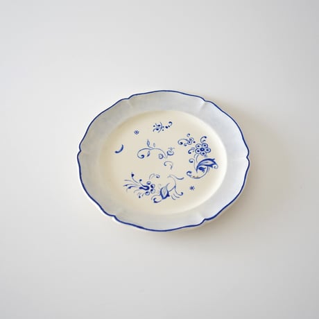 Villeroy & Boch・薄青ケーキ皿⑧
