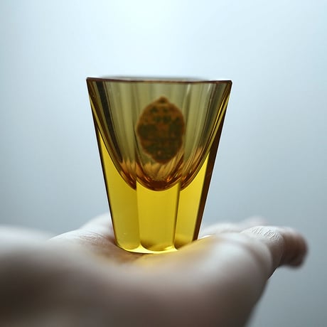 茶色ガラスショットグラス