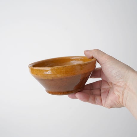 フランス・茶色の小鉢