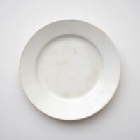 Creil et Montereau 白いディナープレート ①