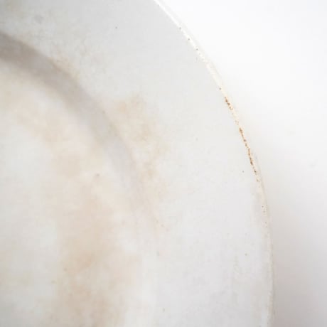 Creil et Montereau 白いディナープレート ②