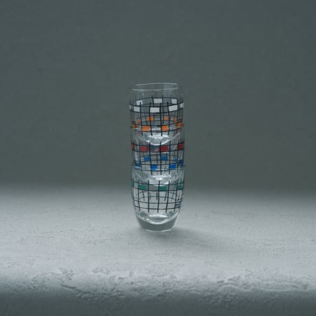 ミッドセンチュリーなウィスキーグラス 3個セット