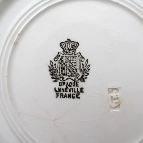 Lunéville 白いスープボウル ②