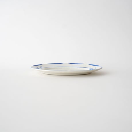GIEN (ジアン）オーバルプレート・金継ぎ