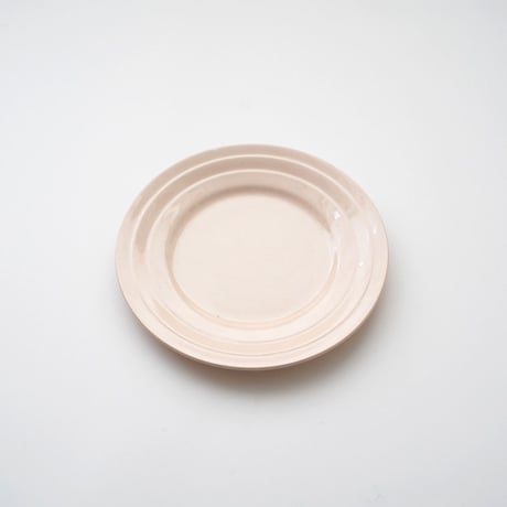 ピンクのケーキ皿 ②