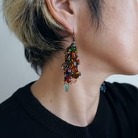 手作りガラスのピアス