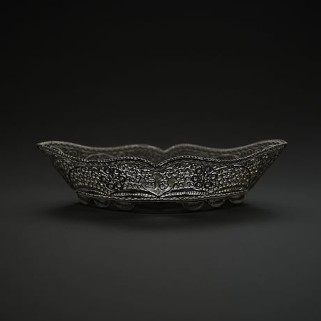 銀細工・フィリグリーの飾り皿