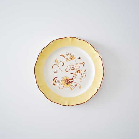 Villeroy & Boch・黄色ケーキ皿⑥