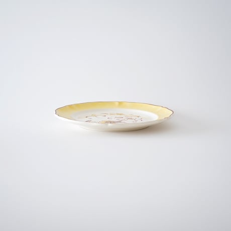 Villeroy & Boch・黄色ケーキ皿⑥