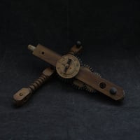 オランダの古い木製時計
