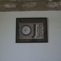 BRAUN社のカレンダーを額装したもの 1