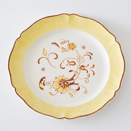 Villeroy & Boch・黄色ケーキ皿⑥