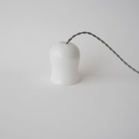 ドイツの小さな古いガラスの照明