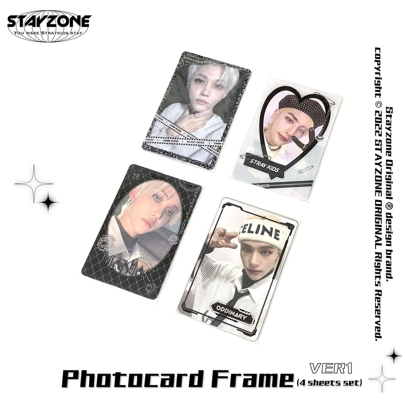 Photocard frame トレカフレーム 4枚セット ver.1 | STAYZONE...