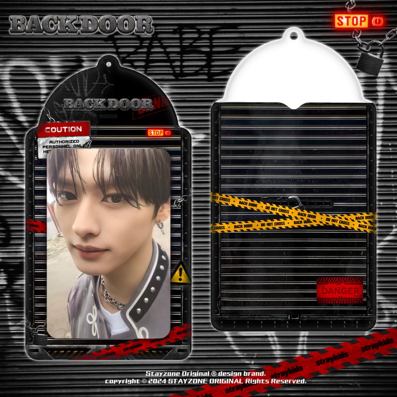 Straykids Photocard Holder Back Door.ver スキズ トレ