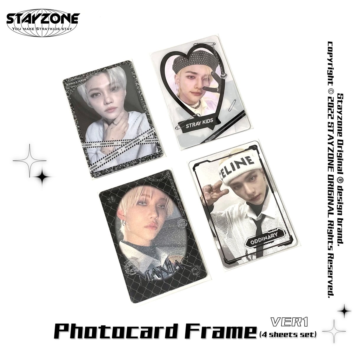 Photocard frame トレカフレーム 4枚セット ver.1 | STAYZONE 