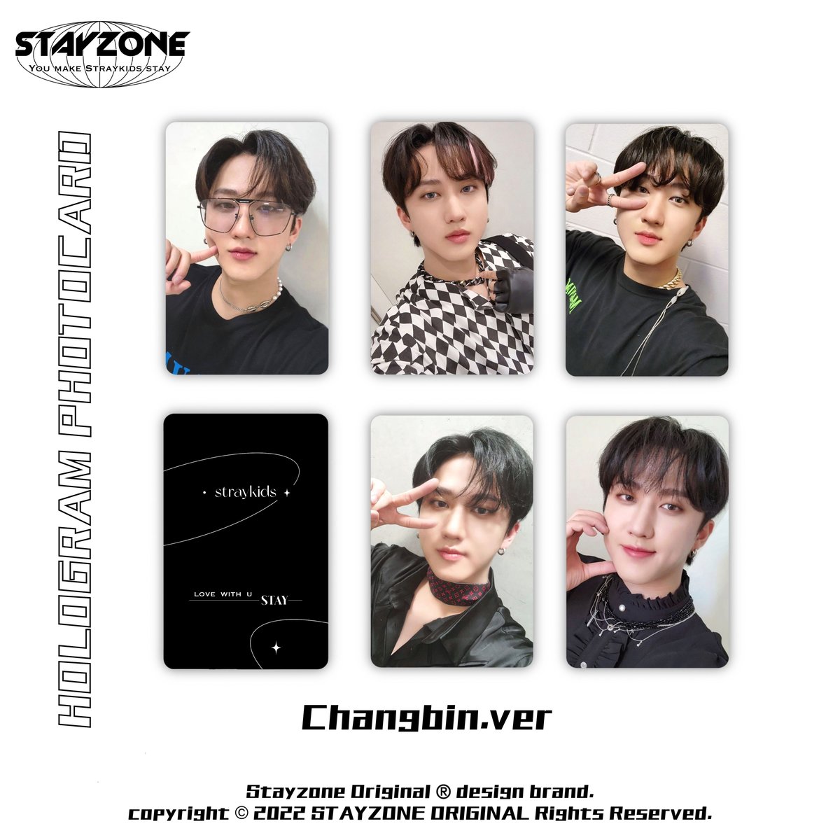Hologram Photocard ホログラムトレカ バージョン2 チャンビン Hologram Photocard ホログラムトレカ バージョン2 チャンビン