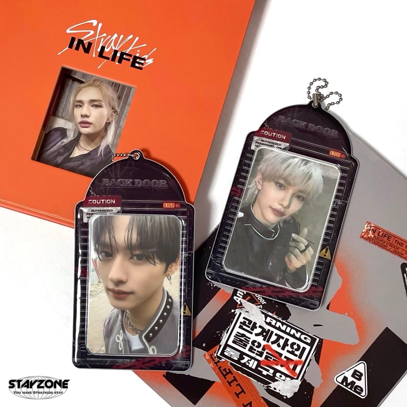 Straykids Photocard Holder Back Door.ver スキズ トレ