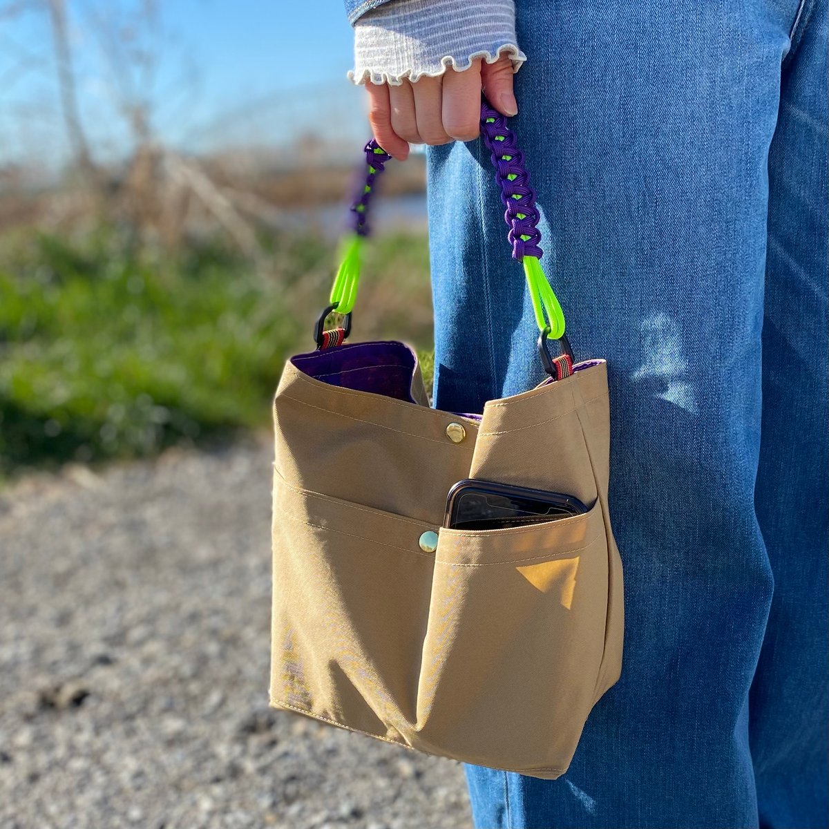 パラコード編み込みワンハンドル | TSUMIKI 