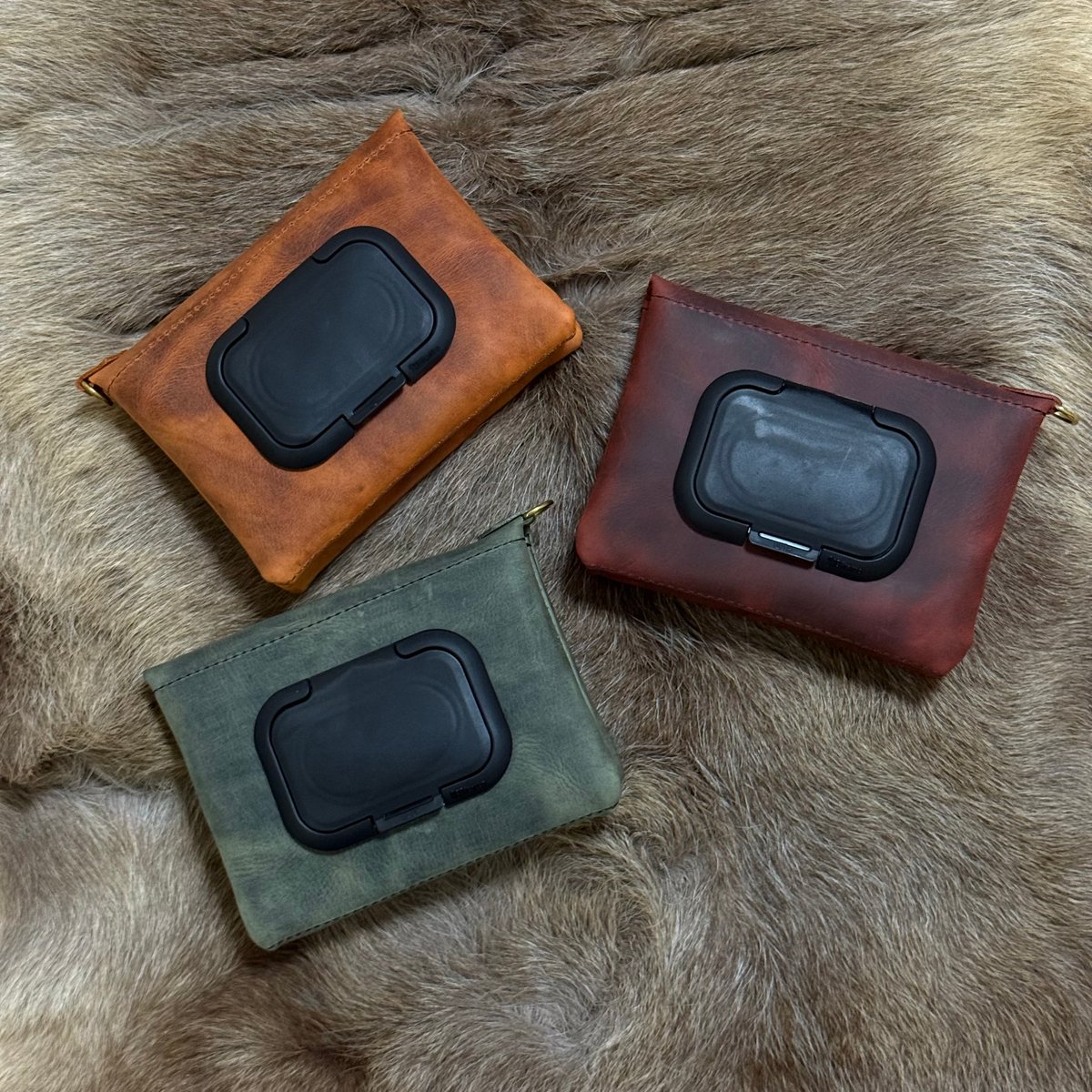 ウェットティッシュ　レザーケース Wet_dry_tissue_case | NOBiTO