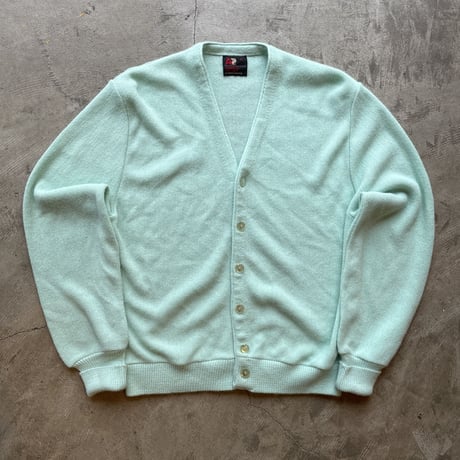 [used] 80's〜90's Made in USA acrylic cardigan