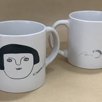 マグカップ（モノクロ）