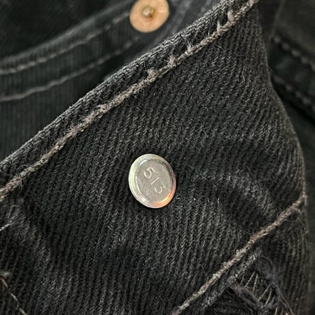 LEVIS 90S 505 BLACK DENIM PANT 38/32 64621