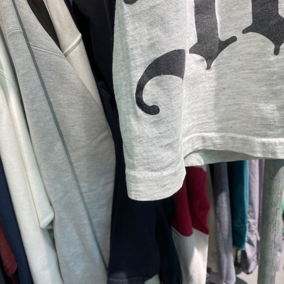 STUSSY 80S OLD ENGLISH LOGO TEE GREY XL 84769 |