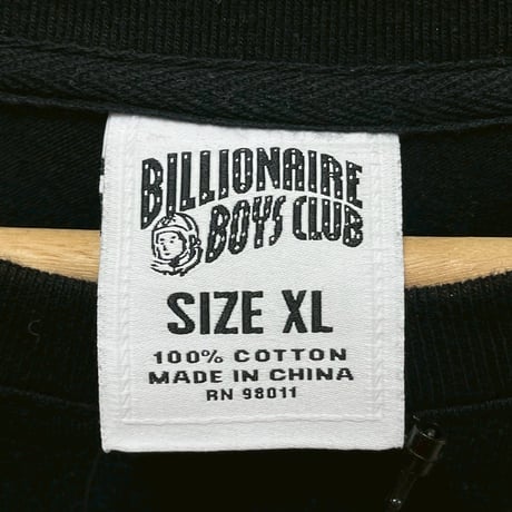 BILLIONAIRE BOYS CLUB BB NEON TEE BLACK XL 26479