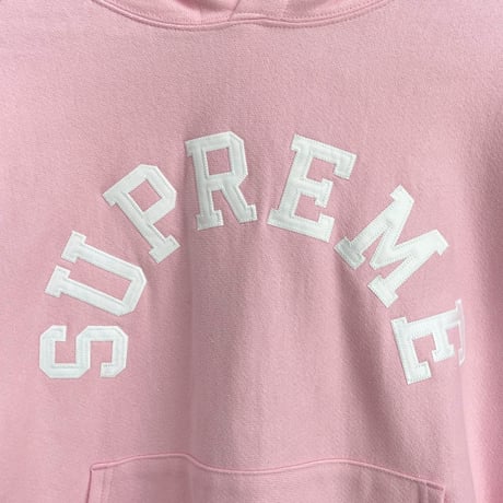 Supreme × CHAMPION 25SS HOODED SWEATSHIRT PINK MEDIUM 57292