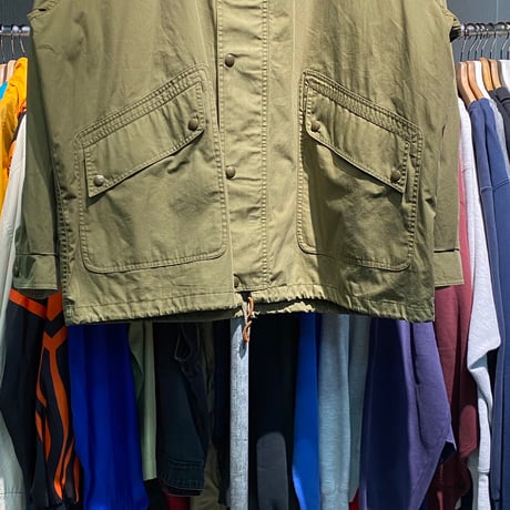 EDDIE BAUER 80-90S NYLON MOUNTAIN PARKA KHAKI XL 17957