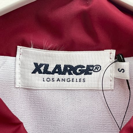 X-LARGE OG LOGO COACHES JACKET RED SMALL 01163519 55613