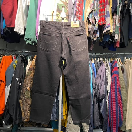 LEVIS 90S 550 BLACK DENIM PANT 38/30 33184