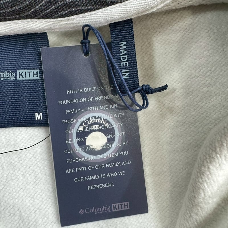 KITH × Columbia PFG QUARTER ZIP NOCTURAL MEDIUM