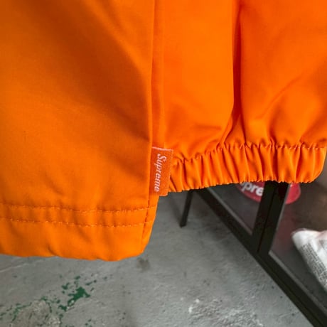 Supreme NYC COACHES JACKET ORANGE MEDIUM 92089
